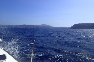 Santorini, Spiridakos Catamaran and Yacht Tour